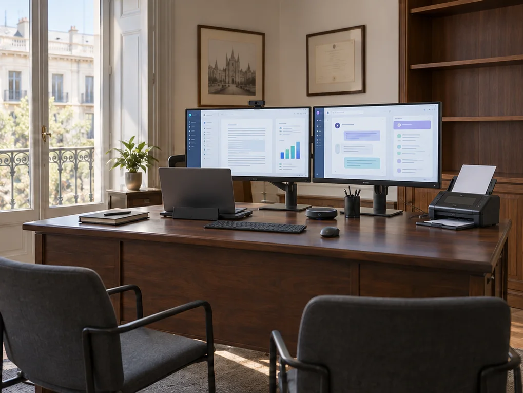 Despachos de abogados: después, con equipos y herramientas de trabajo